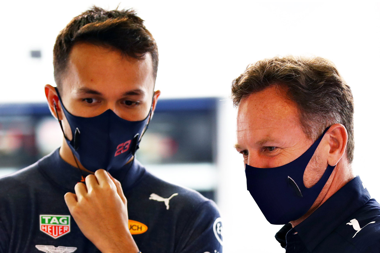 レッドブルF1代表 「アルボンの契約には2023年の買い戻しオプション」