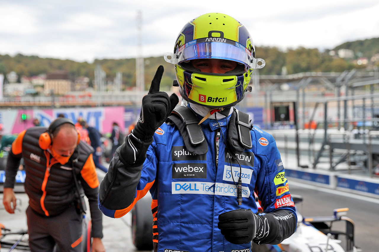 ランド・ノリス、F1初ポールに感無量「子供の頃からずっと夢見ていた」