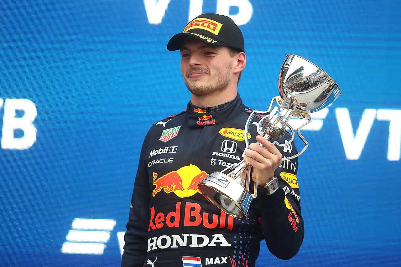 フェルスタッペン、恵みの雨で2位表彰台「こんな結末は予想してなかった」