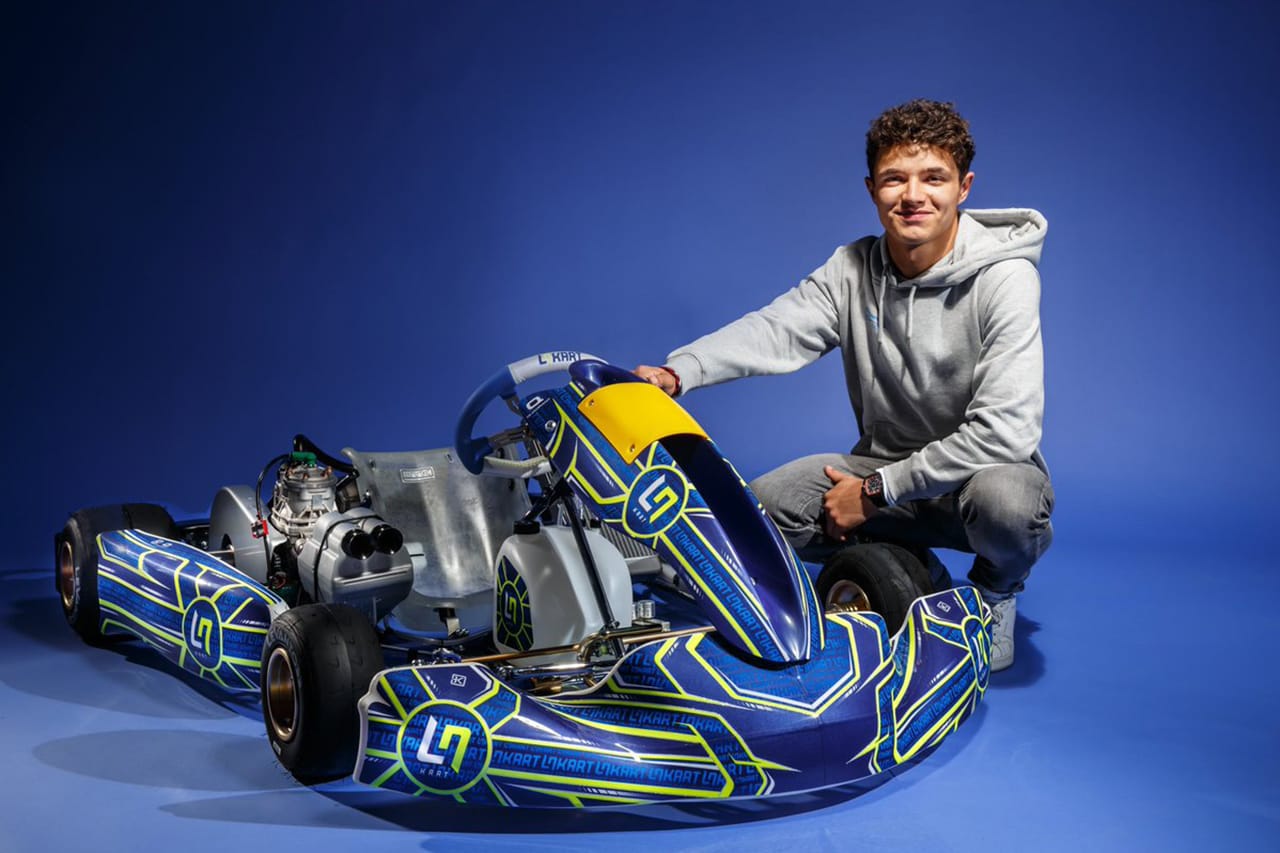 マクラーレンF1のランド・ノリス、カートチーム『LN Racing Kart』を設立