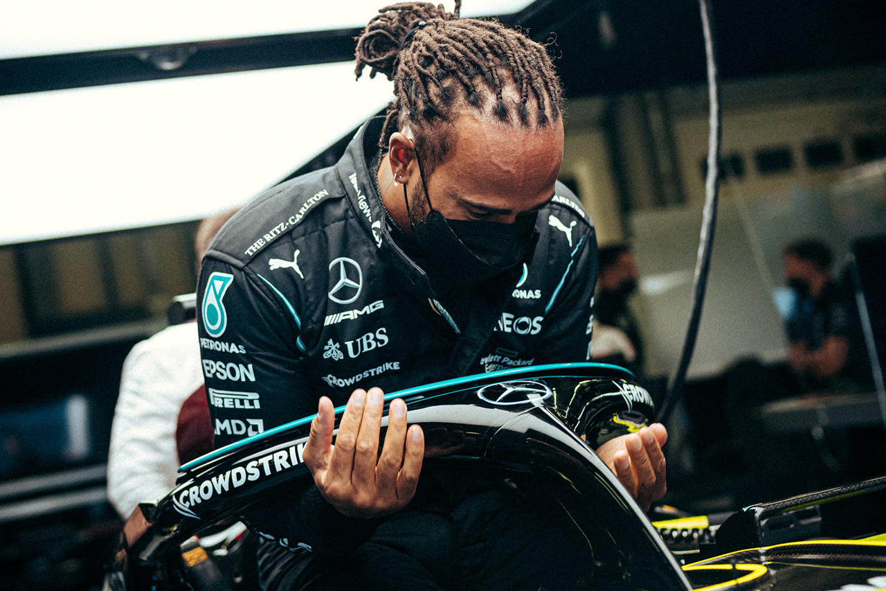 ルイス・ハミルトン、エンジンのみ交換で10グリッド降格 / F1トルコGP