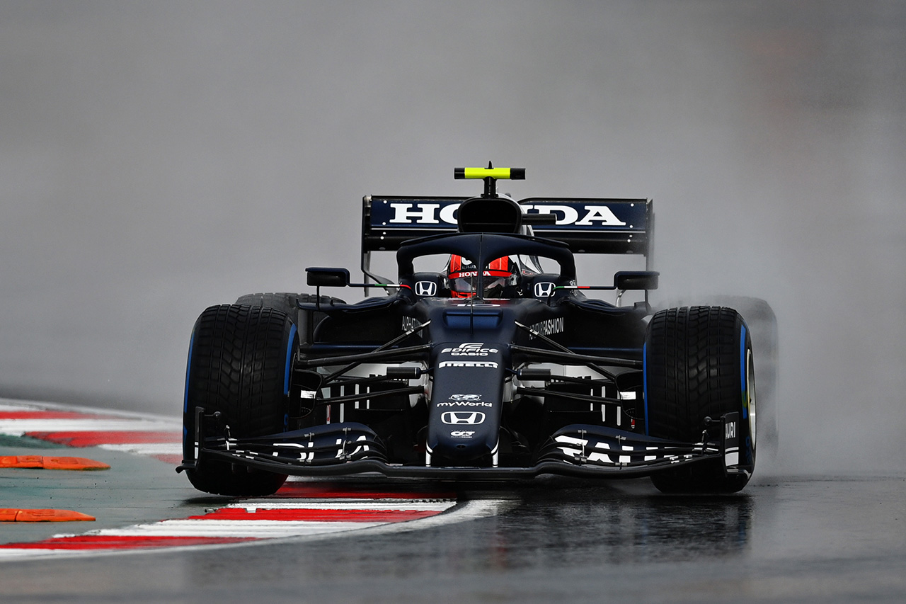 F1トルコGP フリー走行3回目:ガスリー首位でホンダF1勢がトップ3独占