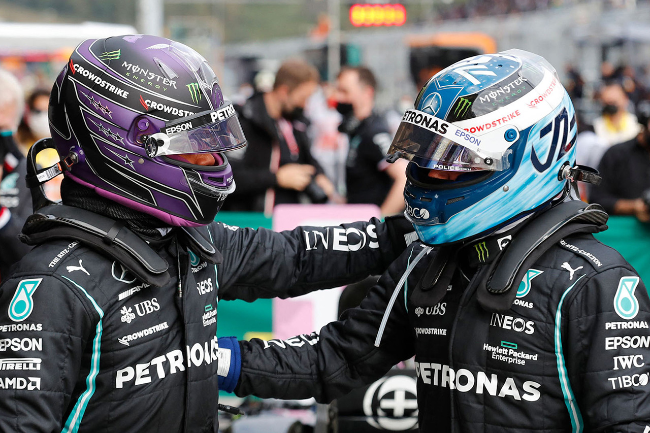 F1トルコGP 予選:グリッド降格のハミルトンが最速でメルセデスが1-2