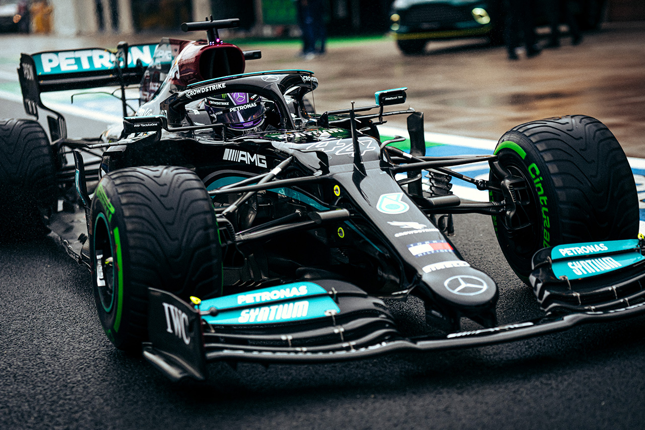 メルセデスF1 「0ストップではハミルトンは5位以上は無理だった」