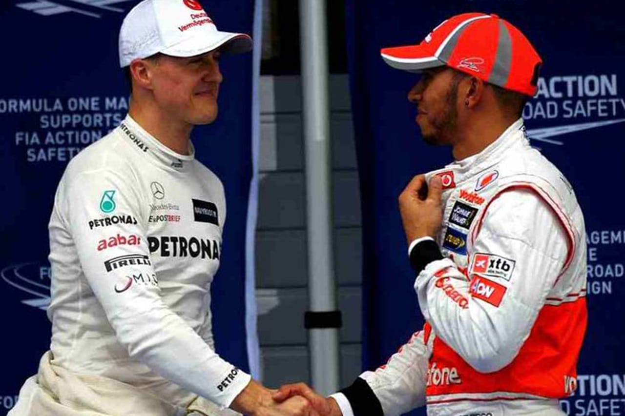 「才能だけで比較すればハミルトンの方がシューマッハより上」と元F1王者