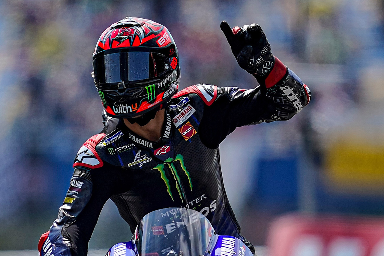 MotoGP:ファビオ・クアルタラロが2021年のチャンピオンを獲得!