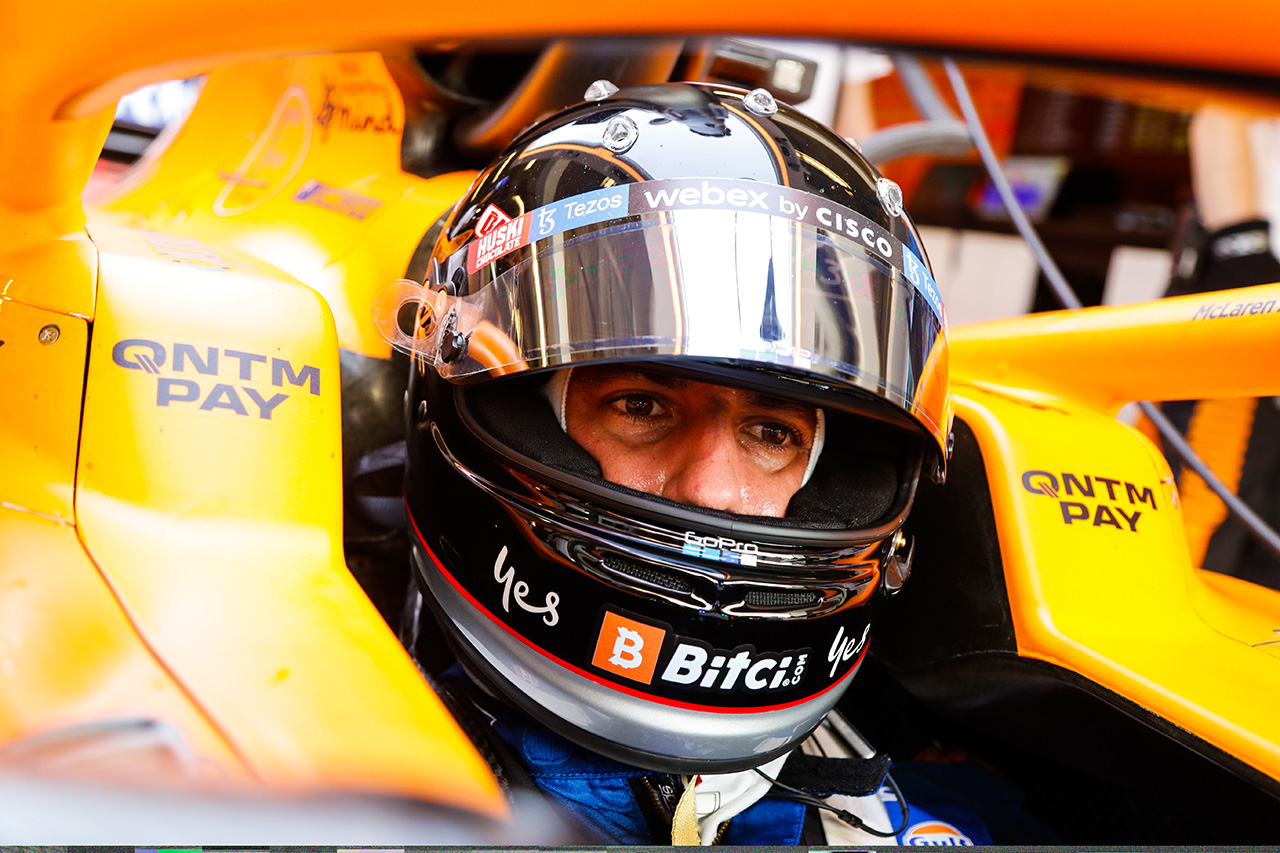 マクラーレンのダニエル・リカルド 「フェラーリの1台を倒せたのは大きい」