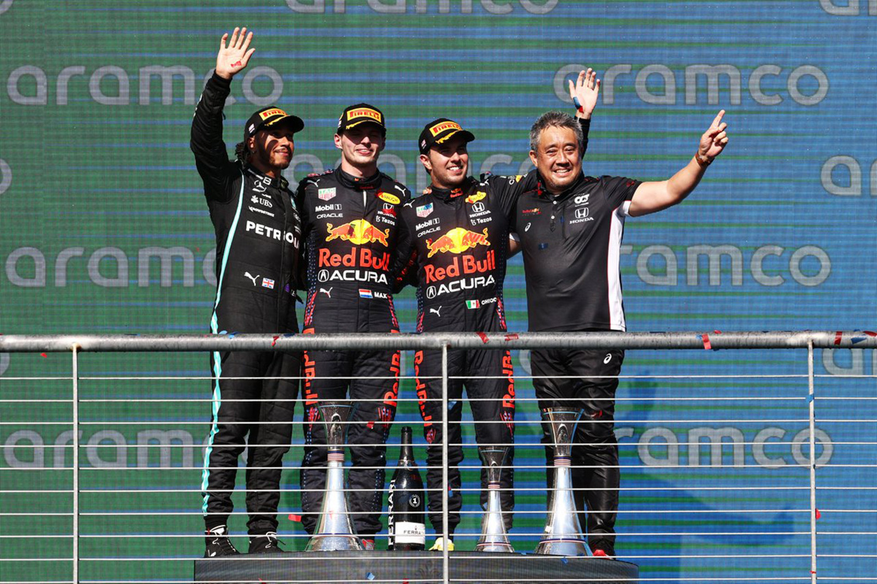 F1アメリカGP 決勝:フェルスタッペン優勝でレッドブルがダブル表彰台!