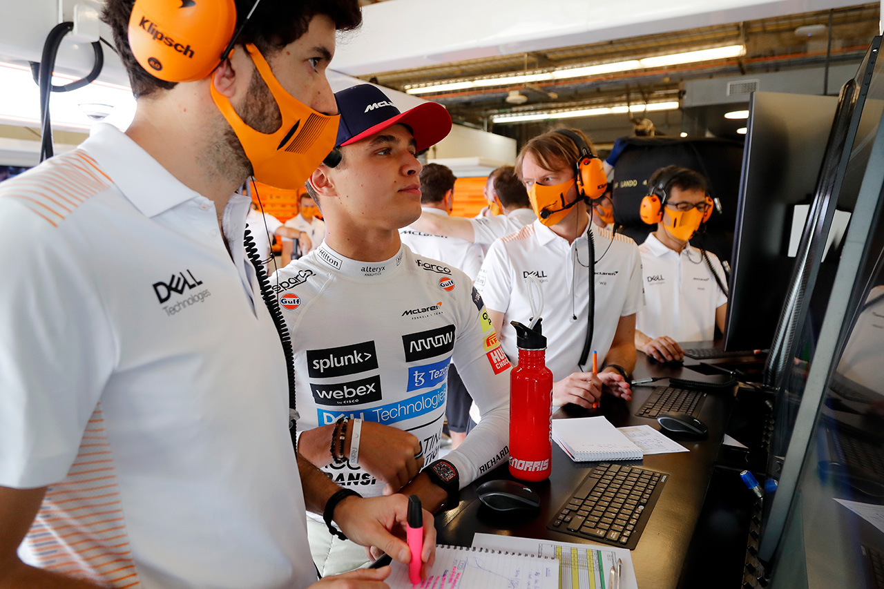 マクラーレンのランド・ノリス 「フェラーリ勢には歯が立たなかった」