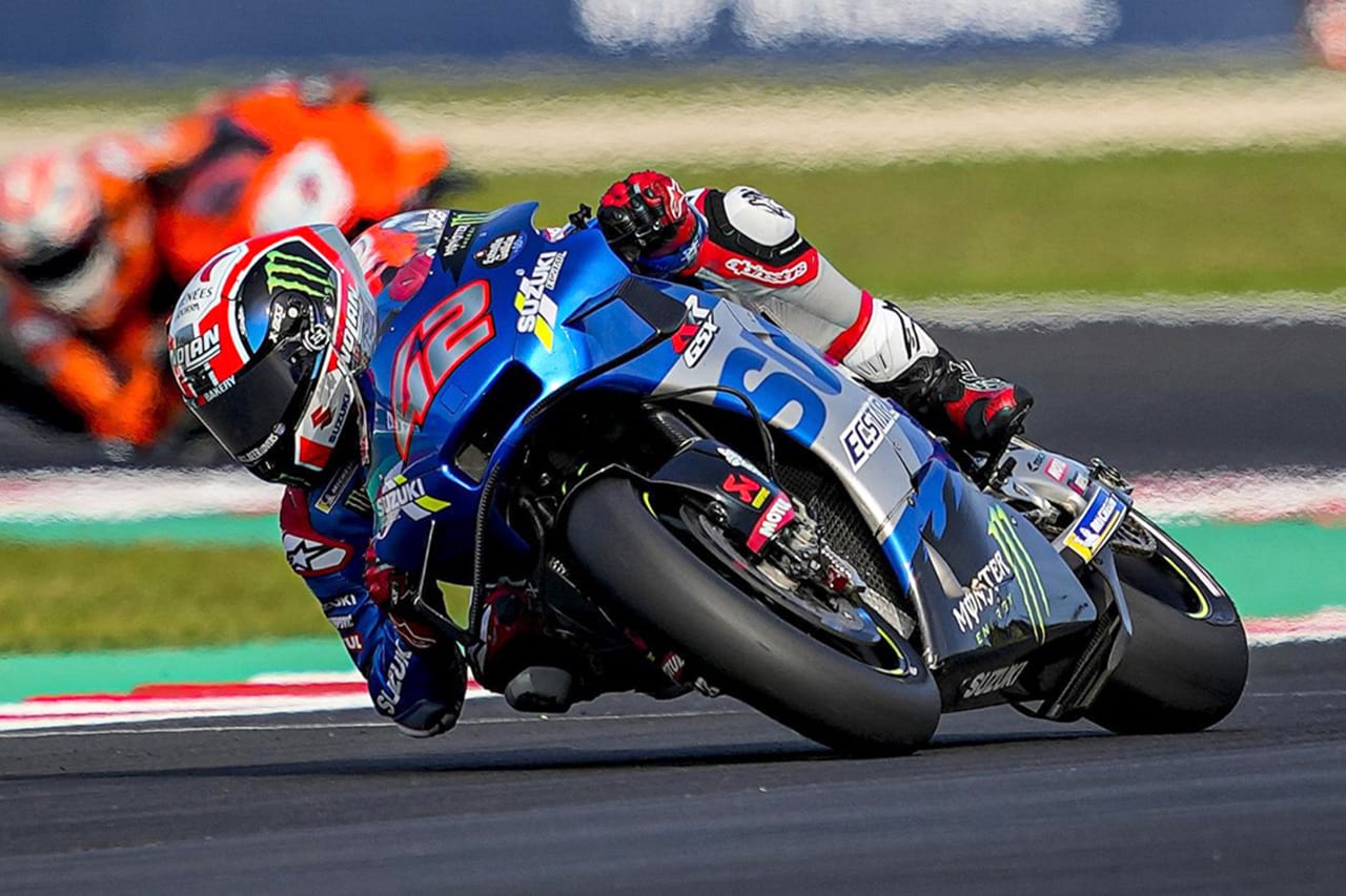 MotoGP:スズキ 2021年 第16戦 エミリア・ロマーニャGP 決勝レポート