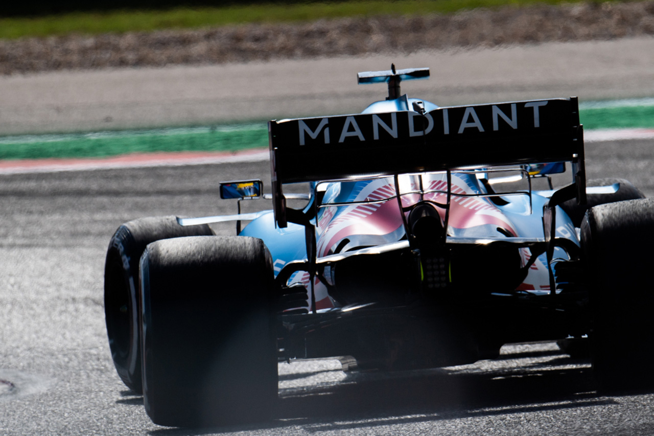 アルピーヌF1、フェルナンド・アロンソのリアウイング故障の原因を調査