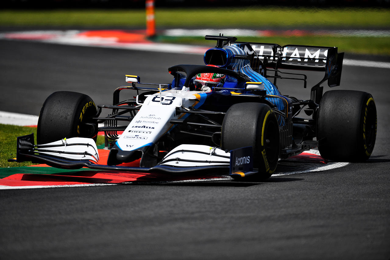 ジョージ・ラッセル、ギアボックス交換で5グリッド降格 / F1メキシコGP