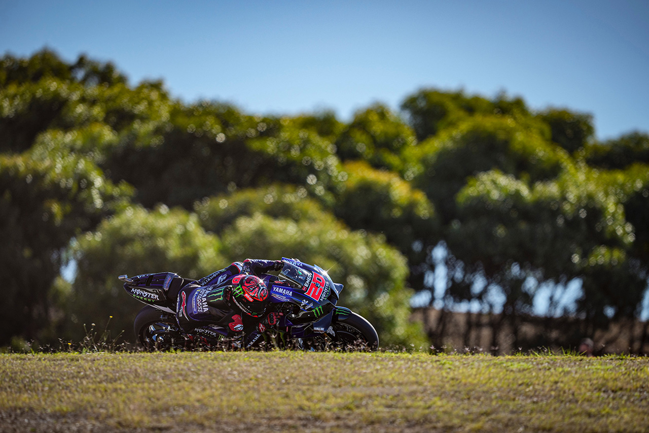 MotoGP：ファビオ・クアルタラロが初日トップタイムをマーク