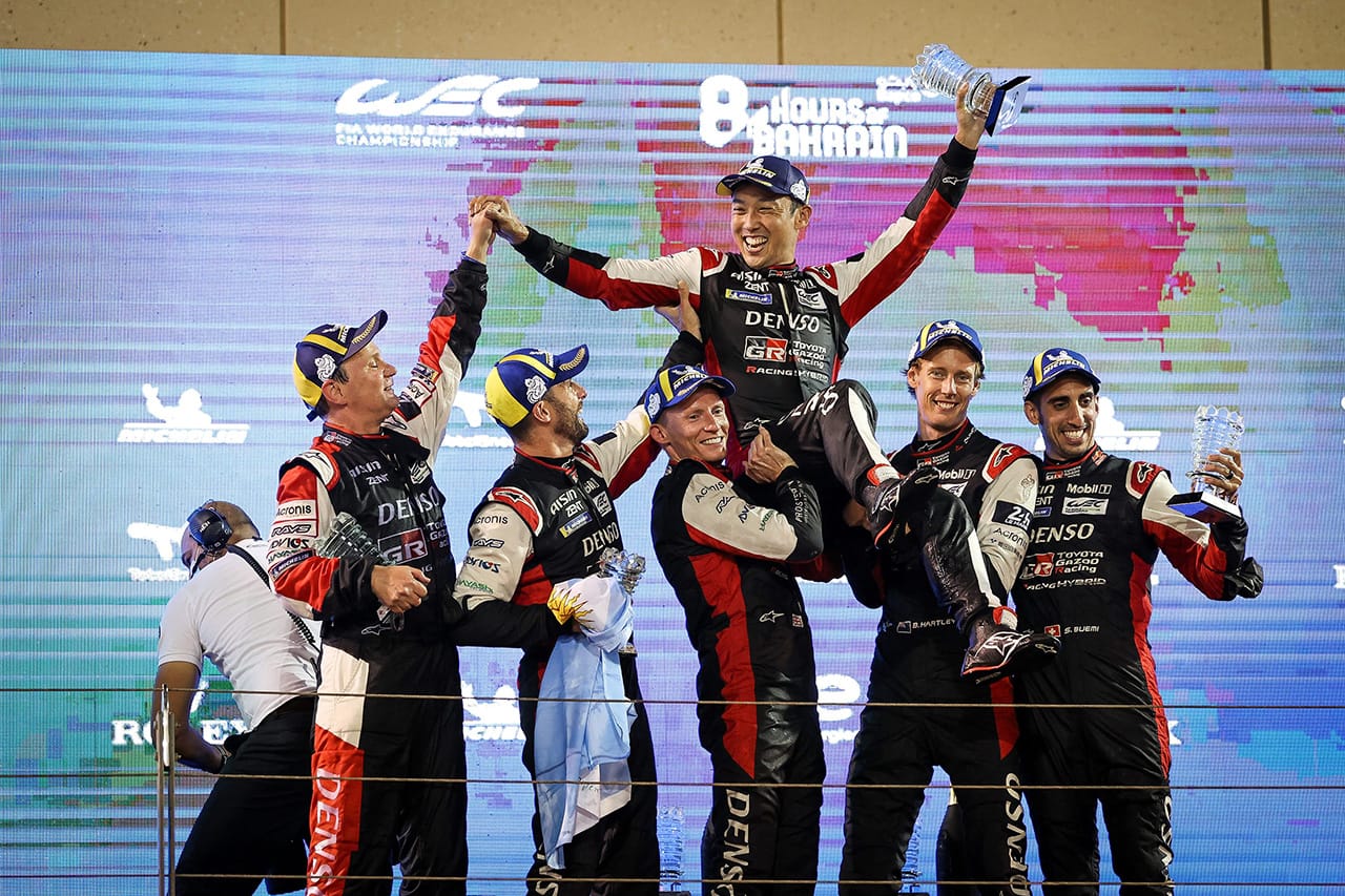 中嶋一貴、WEC“ラストレース”を勝利で飾り有終の美 / バーレーン8時間