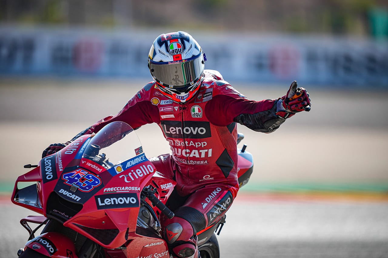 MotoGP バレンシアGP:ジャック・ミラーが2戦ぶりのトップ発進