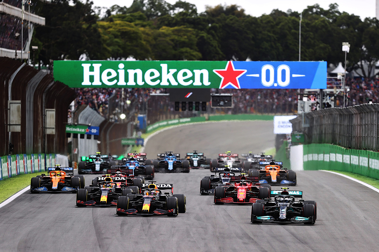 【速報】 F1ブラジルGP スプリント予選 結果:フェルスタッペンは2位