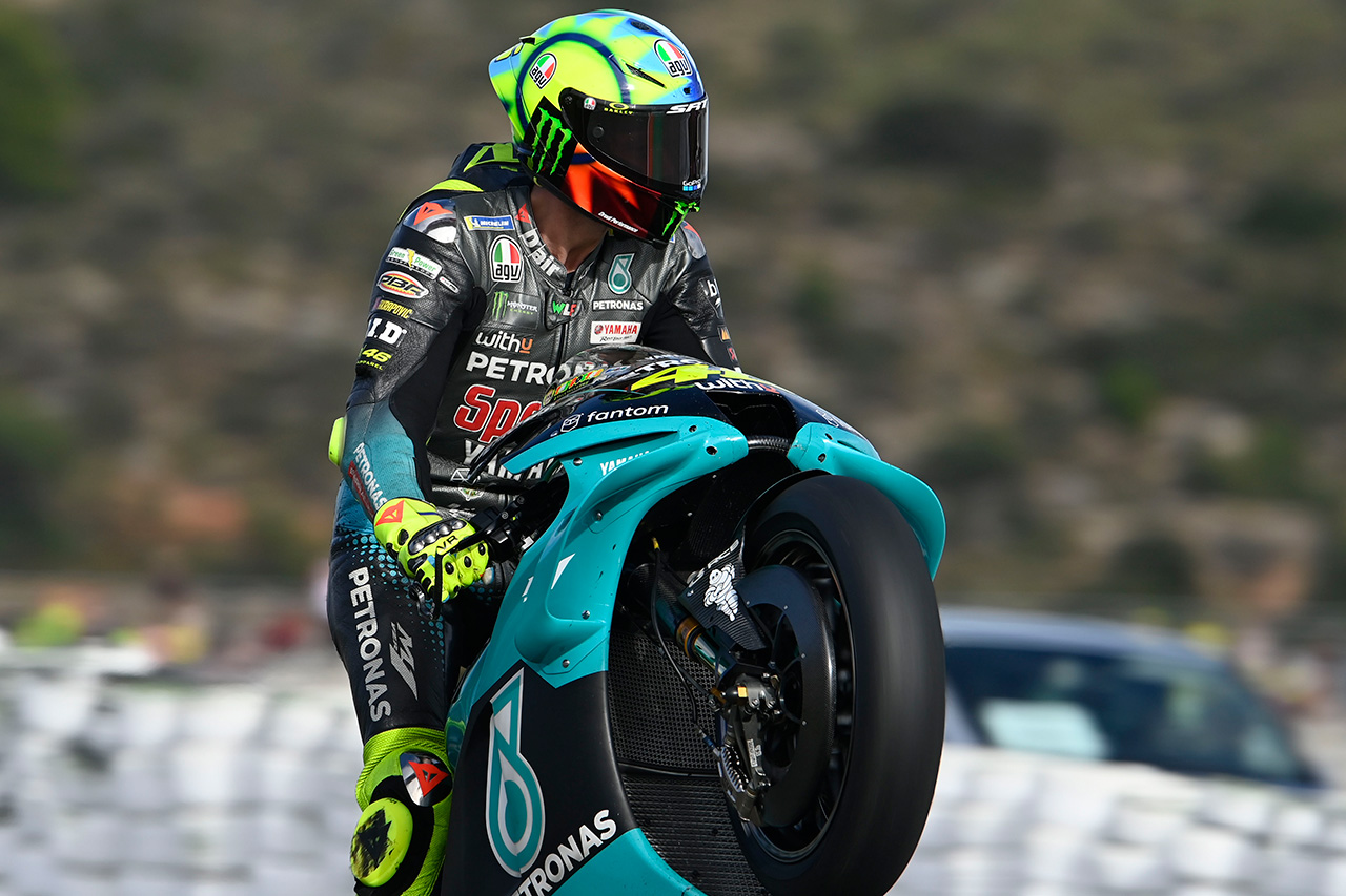 MotoGP:引退のバレンティーノ・ロッシ、“ラストダンス”は10位