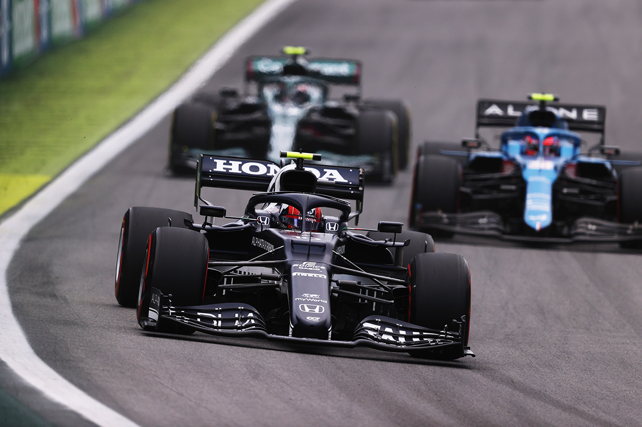 アルファタウリ・ホンダF1 「アルピーヌとの同点を維持する満足の結果」
