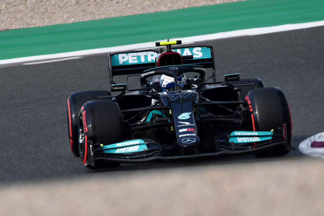 F1カタールGP フリー走行3回目：ボッタス最速でメルセデスがワンツー