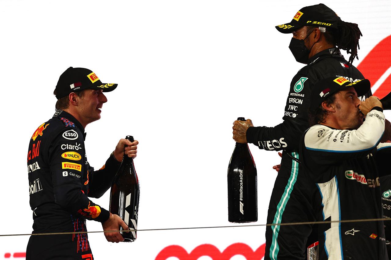 2021年 F1ポイントランキング （第20戦 F1カタールGP 終了時点）