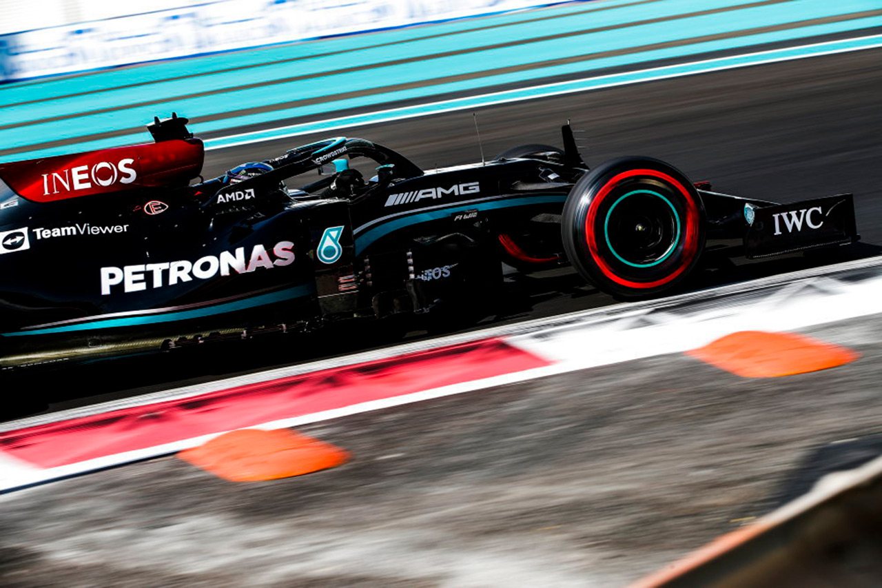 F1アブダビGP フリー走行2回目:ハミルトンが圧巻のペースで最速