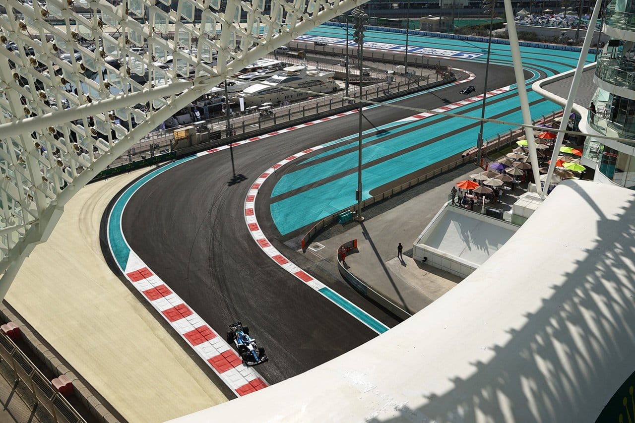2021年 F1アブダビGP:開催スケジュール&テレビ放送時間
