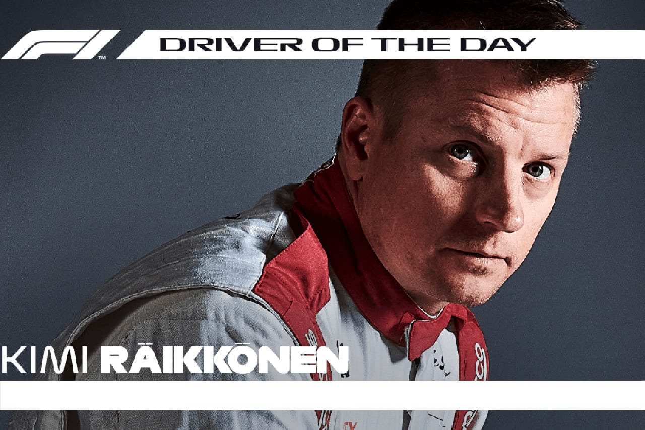 F1アブダビGP:DRIVER OF THE DAYは引退レースのキミ・ライコネン