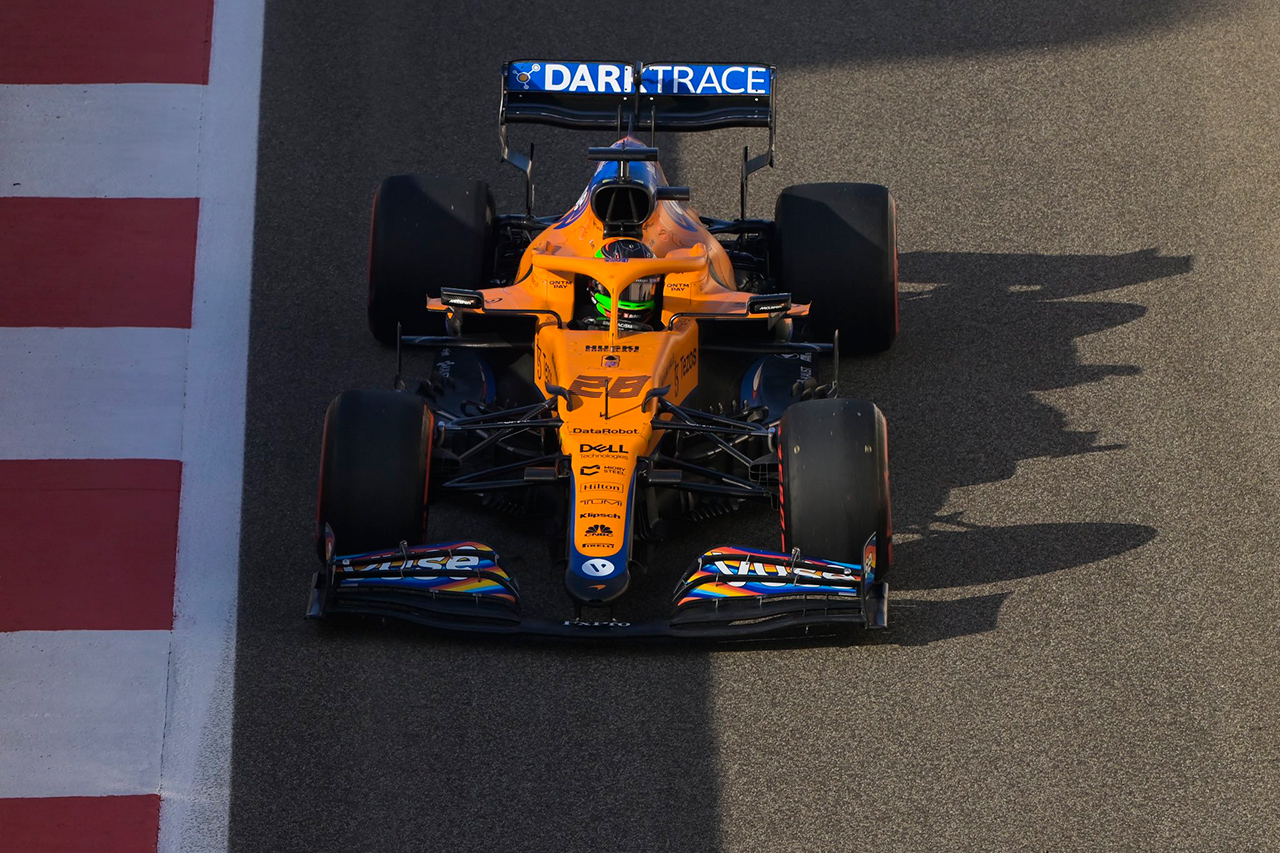 F1アブダビテスト 1日目（午前）：パトリシオ・オワードがトップ