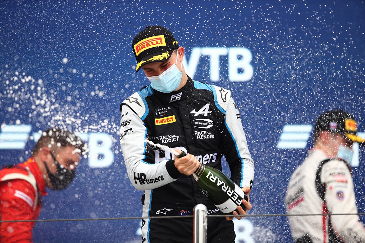 角田裕毅 「今年のFIAベストルーキーはオスカー・ピアストリ」