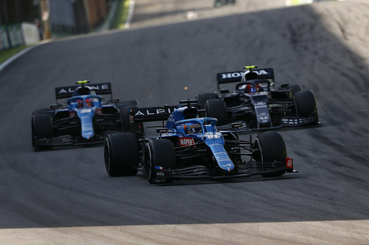 アルファタウリ・ホンダF1代表 「アルピーヌは運に恵まれた部分もあった」