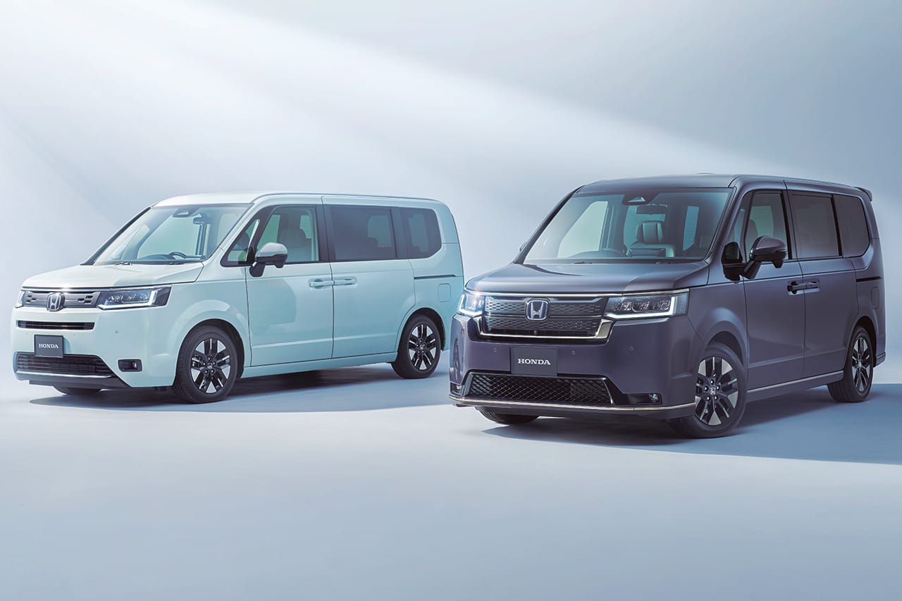 ホンダ、新型ステップ ワゴンを初公開…2022年春に発売