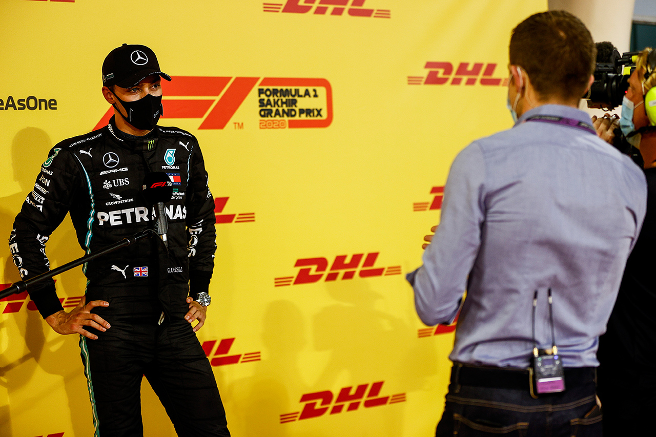 ジョージ・ラッセル 「メルセデスF1との初レースで勝てなく良かったと思う」
