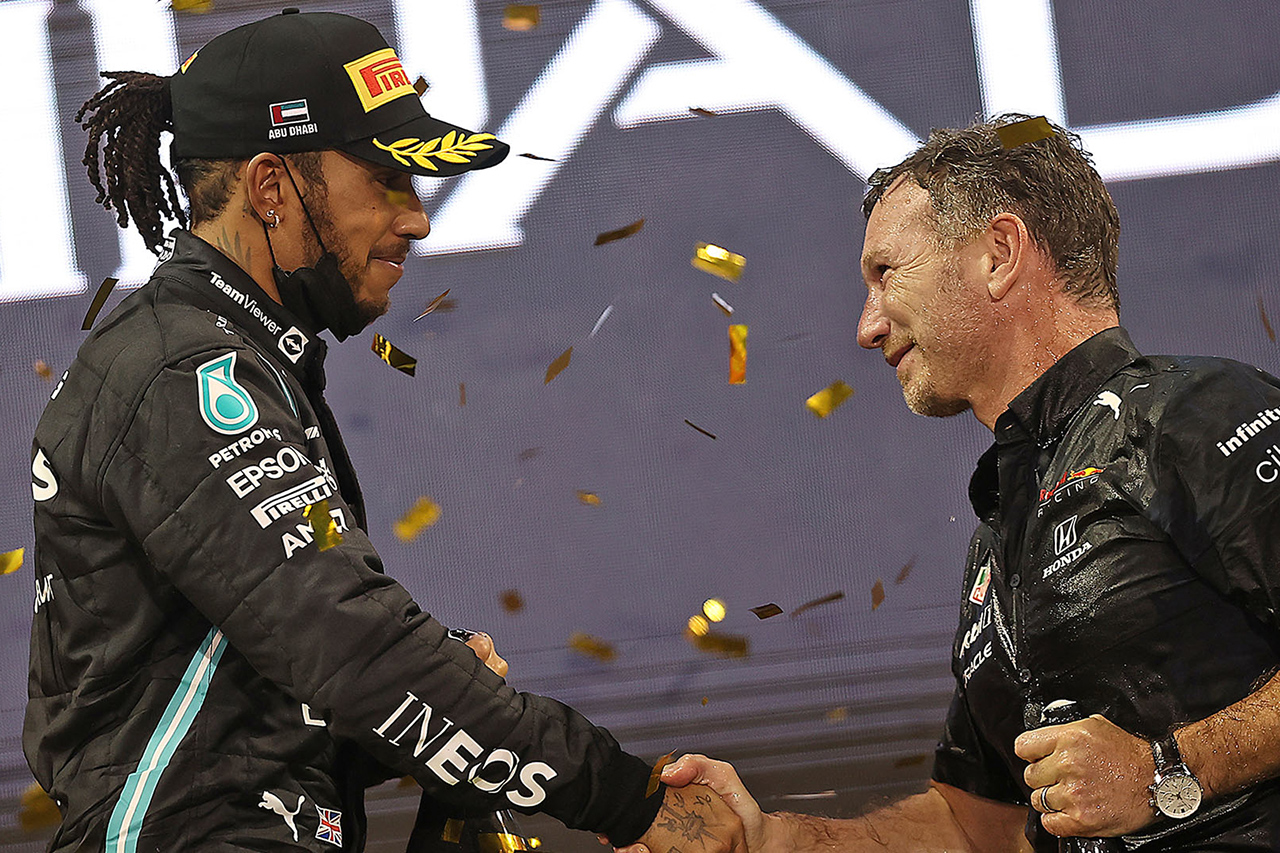 レッドブルF1代表、ハミルトンのF1引退の噂は「我々には関係ない話」