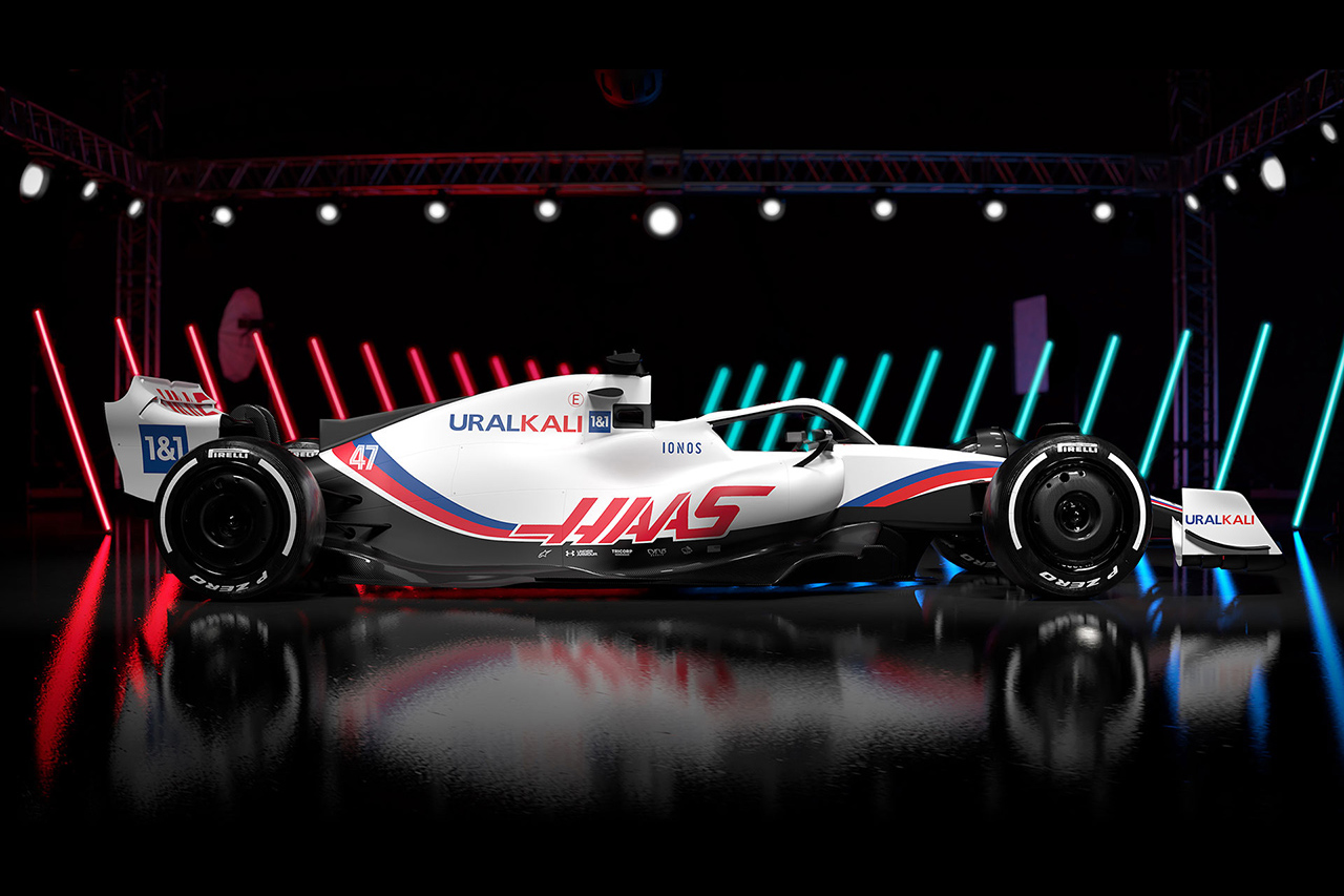 ハースF1、2022年F1マシン『VF-22』を発表 「最も複雑なプロジェクト」