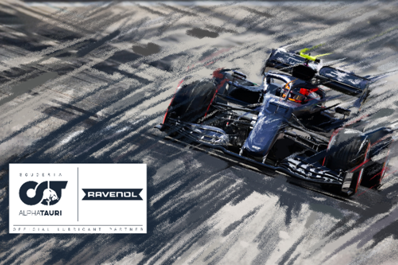 アルファタウリF1、Ravenol（ラベノール）と公式潤滑油パートナー契約