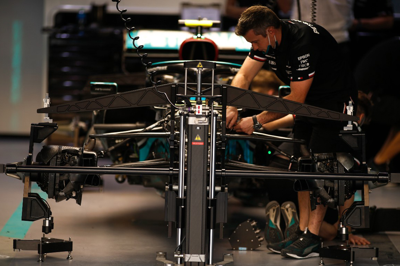 メルセデスF1 「次世代F1マシンはパワーユニットの配置が鍵を握る」