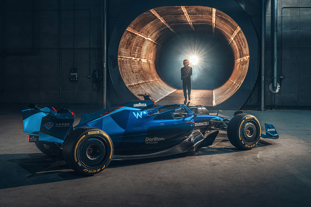 ウィリアムズF1、FW44のカラーリングは「チーム歴史をカプセル化」