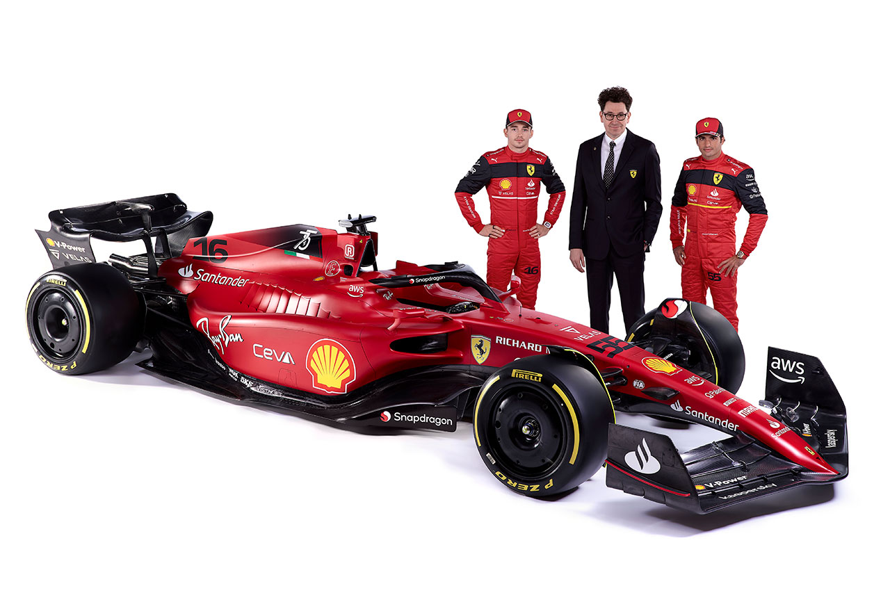 フェラーリF1代表 「F1-75を“勇敢なフェラーリ”と呼びたい」