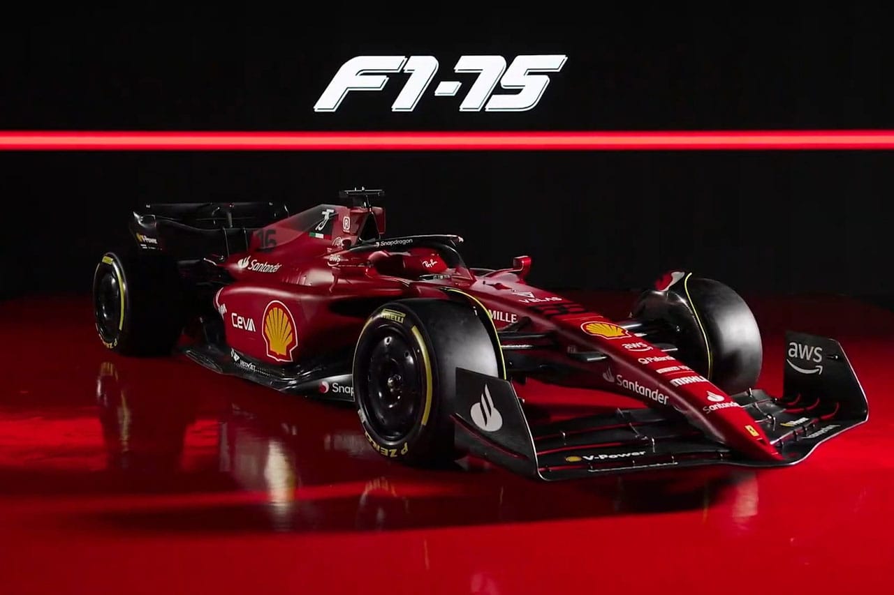 フェラーリ F1-75:2022年F1マシン 画像ギャラリー