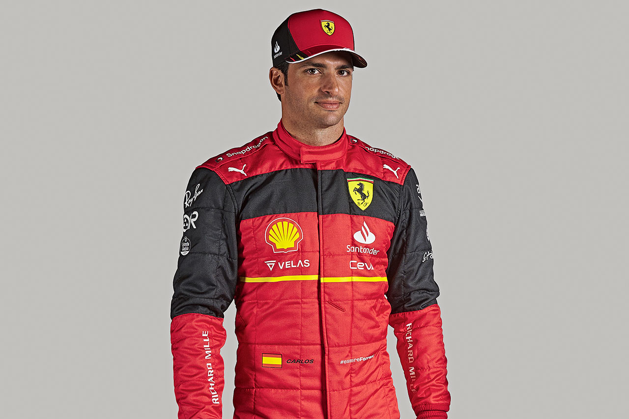 カルロス・サインツ 「F1-75は 新車と対面するときに見たいルックス」