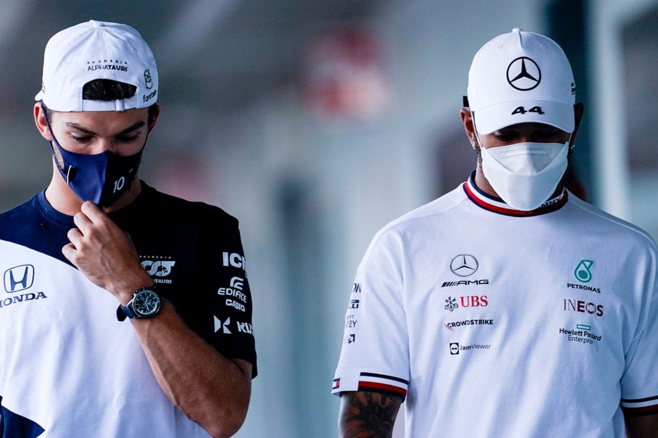 F1:ピエール・ガスリー 「ハミルトンでもハースに乗れば下位争い」