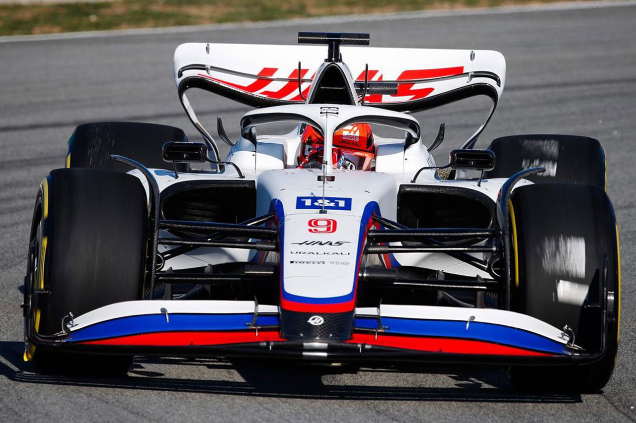 【動画】 ハースF1、2022年F1マシン『VF-22』をシェイクダウン