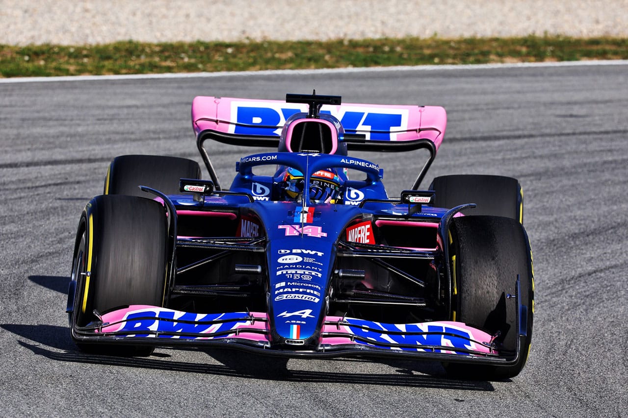 【F1画像】 2022年F1マシン 全10チーム 走行フォト / バルセロナテスト初日