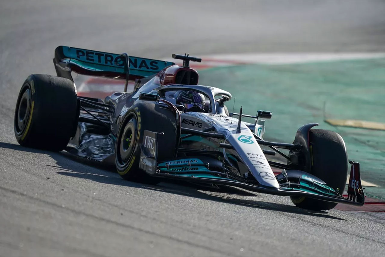F1バルセロナテスト 3日目:ハミルトンが最速でメルセデスF1勢が1-2