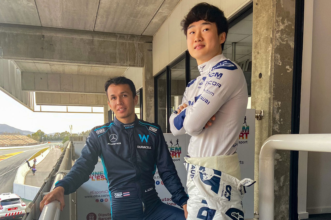 角田裕毅、最終日は走れずも「AT03での楽しい3日間のテストだった」