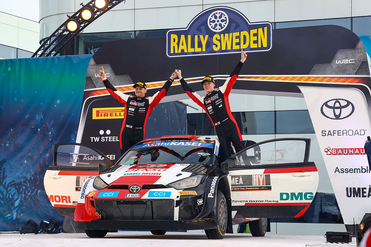 WRC:トヨタ 2022年 第2戦 ラリー・スウェーデン 最終日レポート