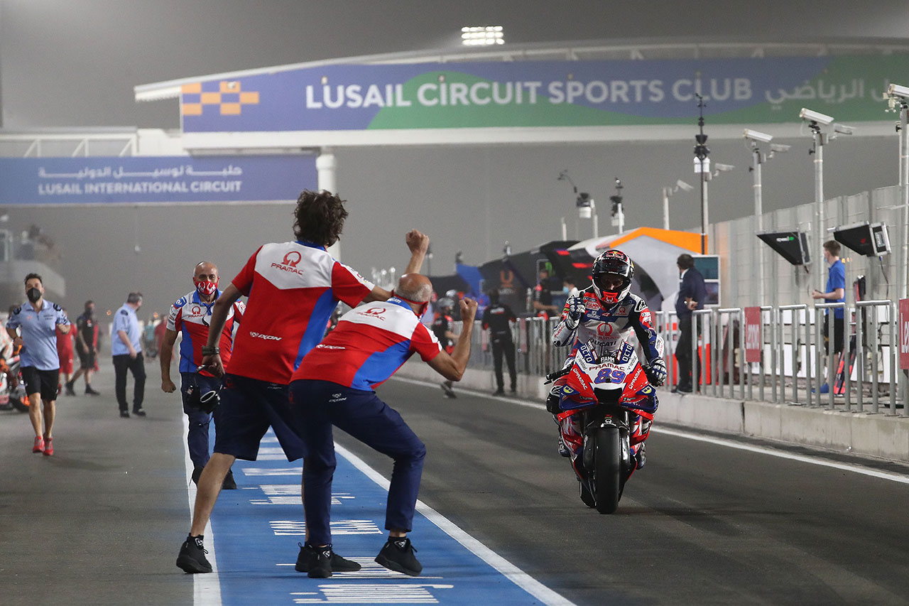 MotoGP：ホルヘ・マルティンがポールポジション / 2022年 開幕戦