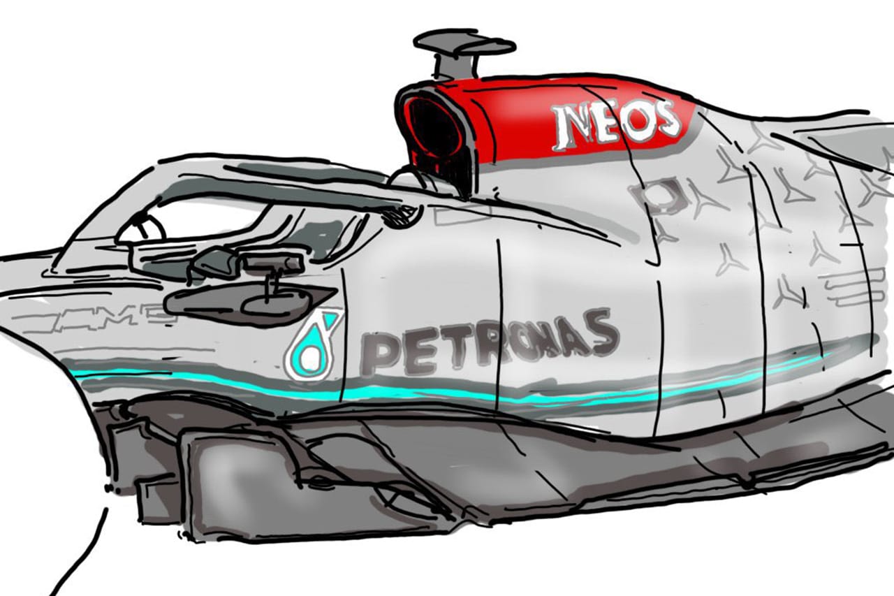 メルセデスF1、W13で導入が噂される“ゼロポッド”の実現可能性は？