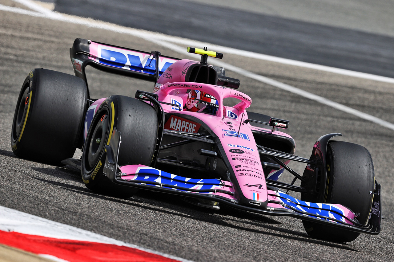 F1バーレーンテスト 2日目（午前）：エステバン・オコンがトップタイム