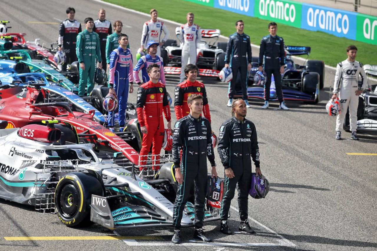 2022年 Fバーレーンテスト 最終日:各チームの担当ドライバー